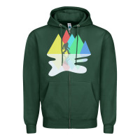 Sports Green bigfoot t  shirt bigfoot   bigfoot 8 Zipper Hoodie - linhVisuals