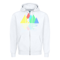 White bigfoot t  shirt bigfoot   bigfoot 8 Zipper Hoodie - linhVisuals