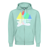 Seafoam bigfoot t  shirt bigfoot   bigfoot 8 Zipper Hoodie - linhVisuals
