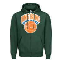 Sports Green Bing Bong Vintage Zipper Hoodie - linhVisuals