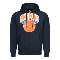 Navy Bing Bong Vintage Zipper Hoodie - linhVisuals