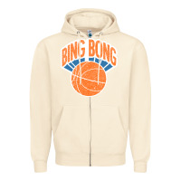 Sandshell Bing Bong Vintage Zipper Hoodie - linhVisuals