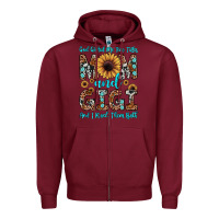 Burgundy god gifted me two titles mom and gigi  and i rock them both Zipper Hoodie - JahusDesignShop