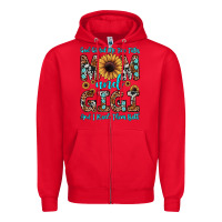 Red god gifted me two titles mom and gigi  and i rock them both Zipper Hoodie - JahusDesignShop