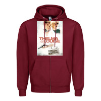 Burgundy Thelma & Louise - CAR Zipper Hoodie - linhVisuals