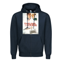 Navy Thelma & Louise - CAR Zipper Hoodie - linhVisuals