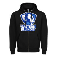 Black eastern illinois panthers Zipper Hoodie - linhVisuals