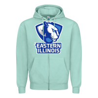 Seafoam eastern illinois panthers Zipper Hoodie - linhVisuals