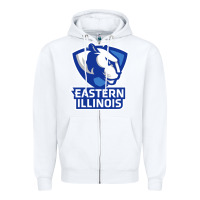 White eastern illinois panthers Zipper Hoodie - linhVisuals