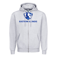 Heather Grey eastern illinois panthers Zipper Hoodie - linhVisuals