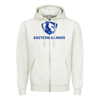 Oatmeal Heather eastern illinois panthers Zipper Hoodie - linhVisuals