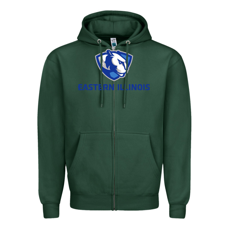 Eastern Illinois Panthers Zipper Hoodie by linhVisuals | Teevron