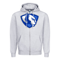 Heather Grey eastern illinois panthers Zipper Hoodie - linhVisuals