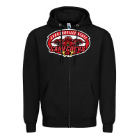 Black jacksonville state gamecocks Zipper Hoodie - linhVisuals