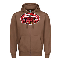 Chestnut jacksonville state gamecocks Zipper Hoodie - linhVisuals