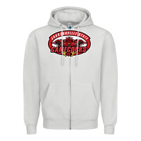 Dove Grey jacksonville state gamecocks Zipper Hoodie - linhVisuals