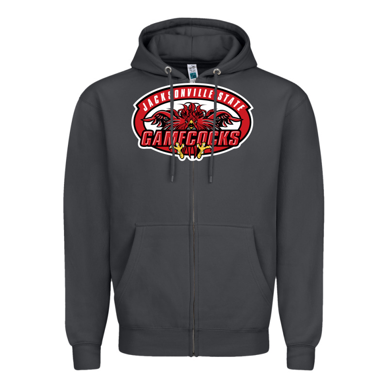 Jacksonville State Gamecocks Zipper Hoodie by linhVisuals | Teevron