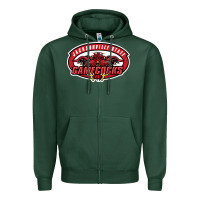 Sports Green jacksonville state gamecocks Zipper Hoodie - linhVisuals