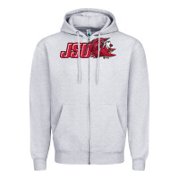 Heather Grey jacksonville state gamecocks Zipper Hoodie - linhVisuals