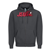 Smoke jacksonville state gamecocks Zipper Hoodie - linhVisuals