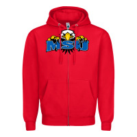 Red morehead state eagles Zipper Hoodie - linhVisuals