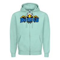 Seafoam morehead state eagles Zipper Hoodie - linhVisuals