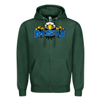 Sports Green morehead state eagles Zipper Hoodie - linhVisuals
