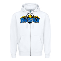 White morehead state eagles Zipper Hoodie - linhVisuals