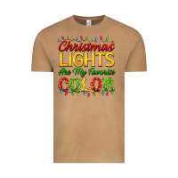 Vintage Camel christmas lights are my favorite color Vintage Tee - FaDigitalArtStudio