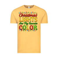 Vintage Mustard christmas lights are my favorite color Vintage Tee - FaDigitalArtStudio