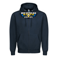Navy morehead state eagles Zipper Hoodie - linhVisuals
