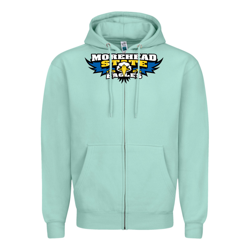 Morehead State Eagles Zipper Hoodie by linhVisuals | Teevron