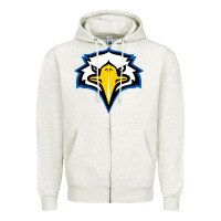 Oatmeal Heather morehead state eagles Zipper Hoodie - linhVisuals