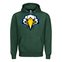 Sports Green morehead state eagles Zipper Hoodie - linhVisuals