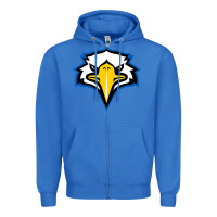 True Royal morehead state eagles Zipper Hoodie - linhVisuals