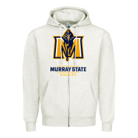 Oatmeal Heather murray state racers Zipper Hoodie - linhVisuals