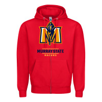 Red murray state racers Zipper Hoodie - linhVisuals