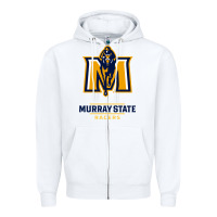White murray state racers Zipper Hoodie - linhVisuals