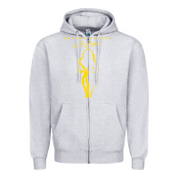 Heather Grey melody gardot clässic Zipper Hoodie - linhVisuals