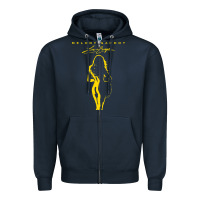 Navy melody gardot clässic Zipper Hoodie - linhVisuals