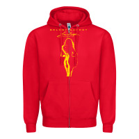 Red melody gardot clässic Zipper Hoodie - linhVisuals