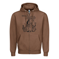Chestnut imelda may müsic Zipper Hoodie - linhVisuals