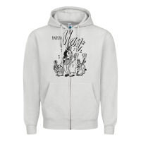 Dove Grey imelda may müsic Zipper Hoodie - linhVisuals