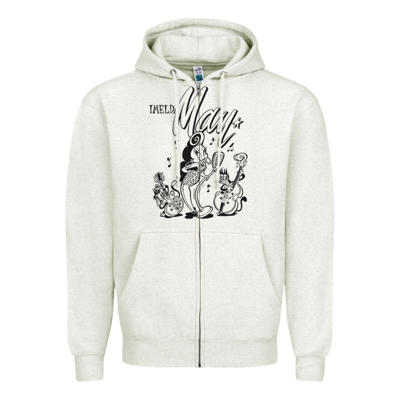 Imelda May Müsic Zipper Hoodie by linhVisuals | Teevron