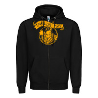 Black imelda may müsic Zipper Hoodie - linhVisuals