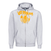 Heather Grey imelda may müsic Zipper Hoodie - linhVisuals