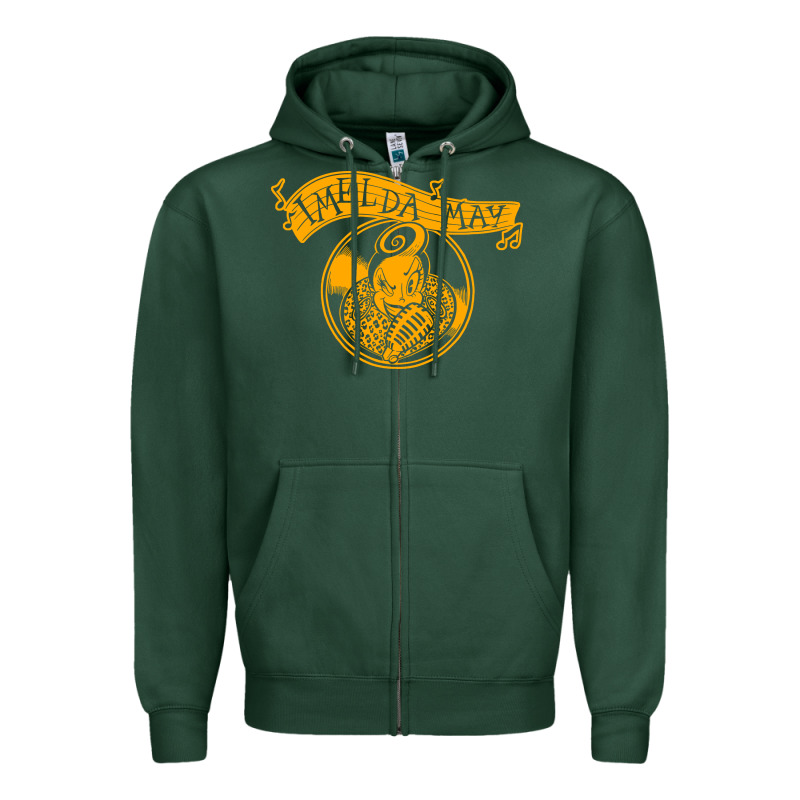 Imelda May Müsic Zipper Hoodie by linhVisuals | Teevron