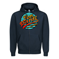 Navy jon pardi cöüntry Zipper Hoodie - linhVisuals