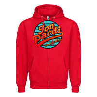 Red jon pardi cöüntry Zipper Hoodie - linhVisuals