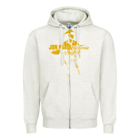 Oatmeal Heather jon pardi cöüntry Zipper Hoodie - linhVisuals